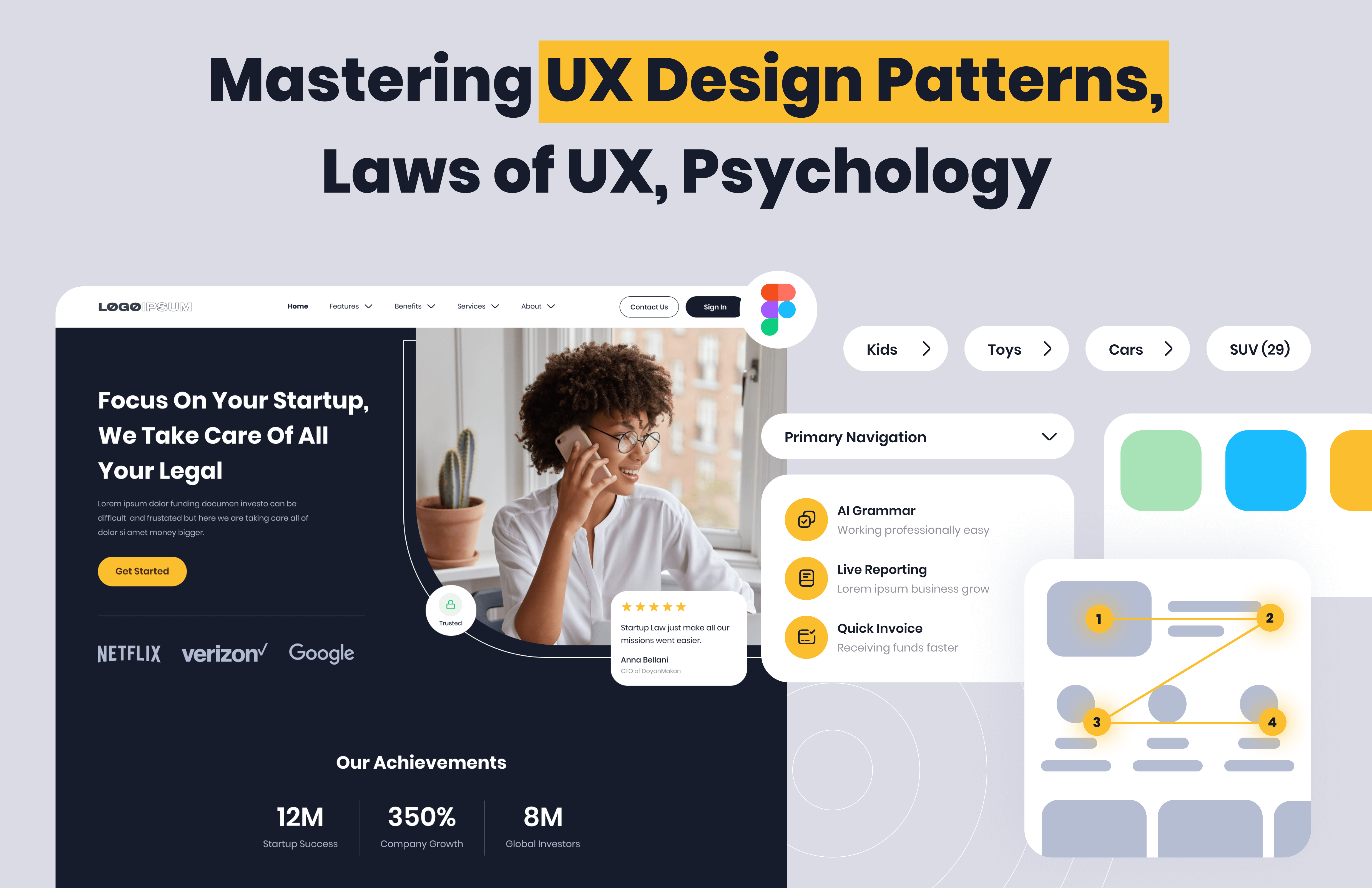 Kelas UI/UX Design Patterns and Best Practices (Website/Apps) di BuildWithAngga